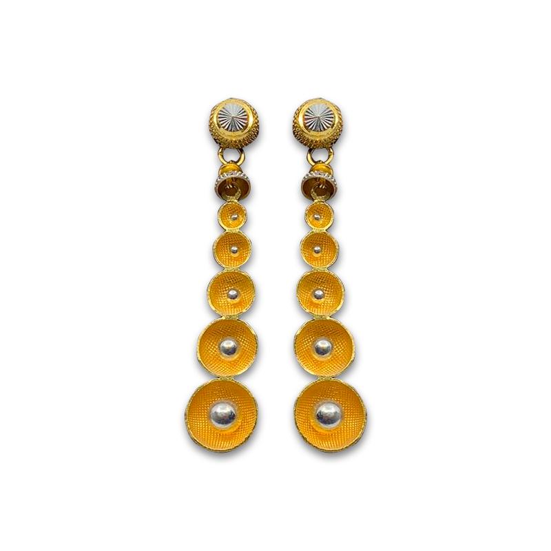 Stylish Gold Earrings